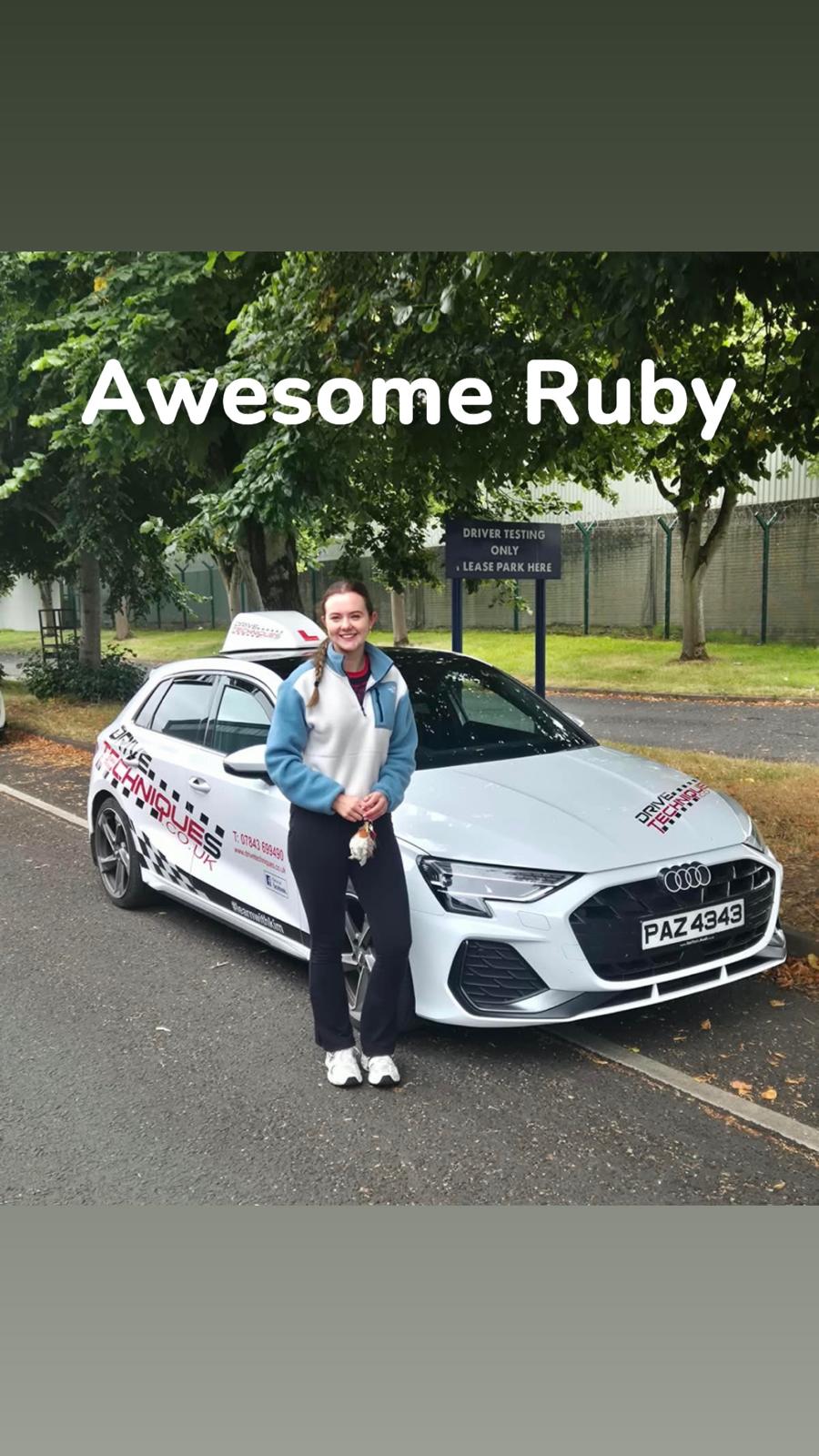 Passed with Drive Techniques